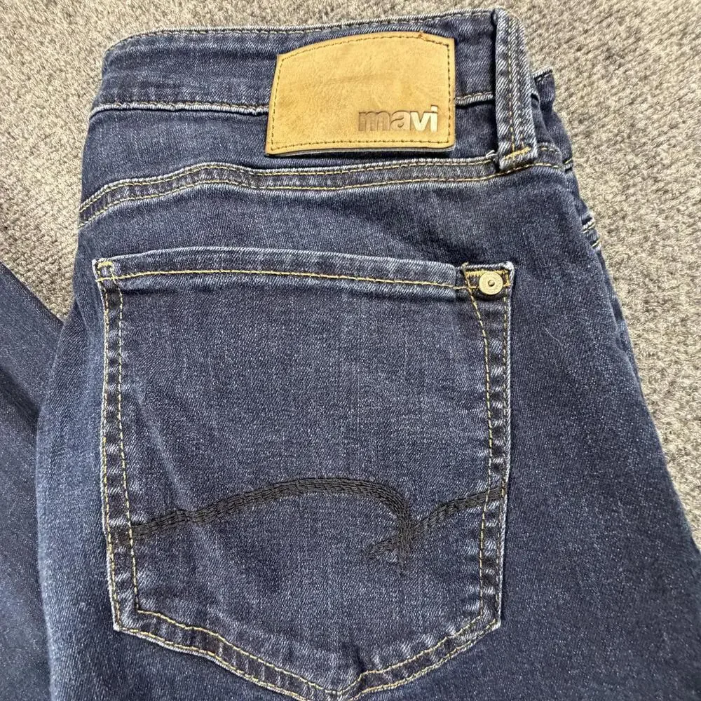 Mavi Women's Blue Denim 35W X 32L Jeans‎ #1319